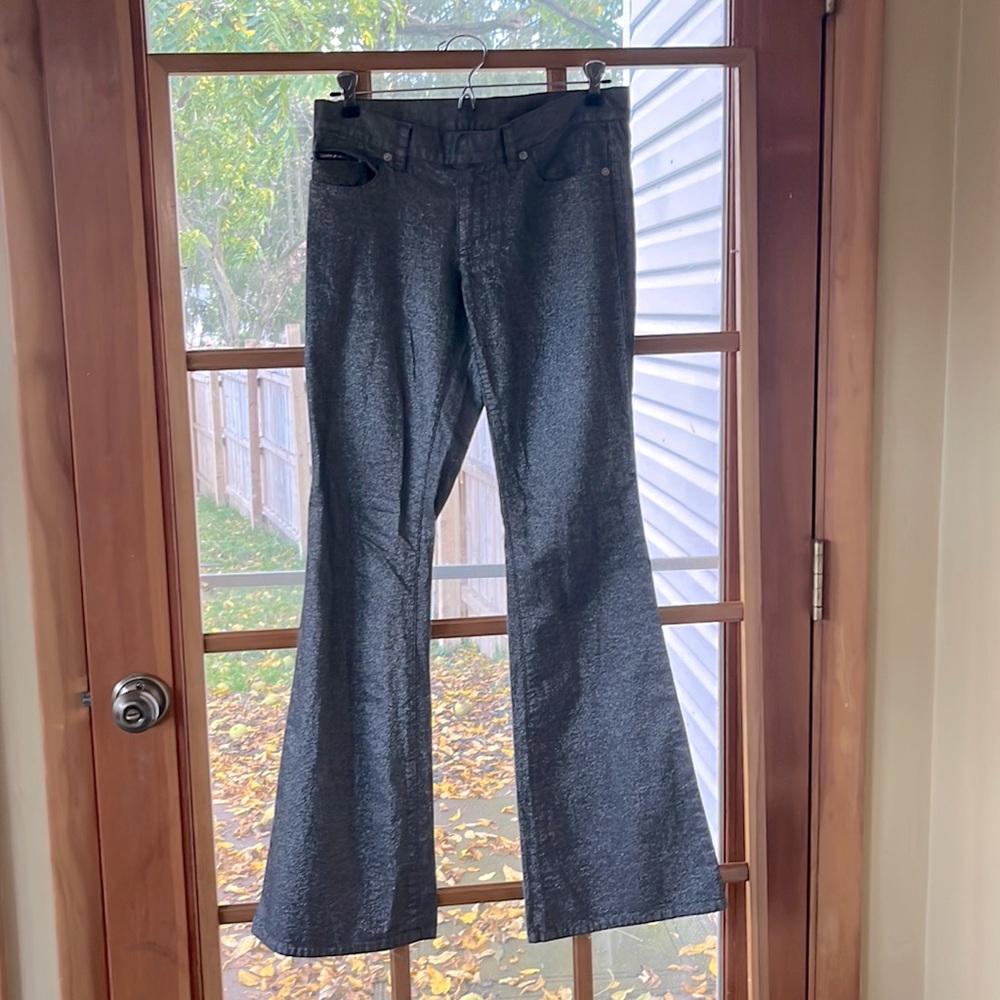Shimmery Charcoal DKNY Jean/Pant. Year 2001/2002